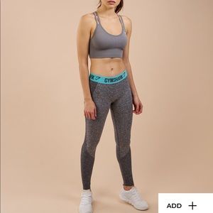 Gymshark flex in turquoise xs
